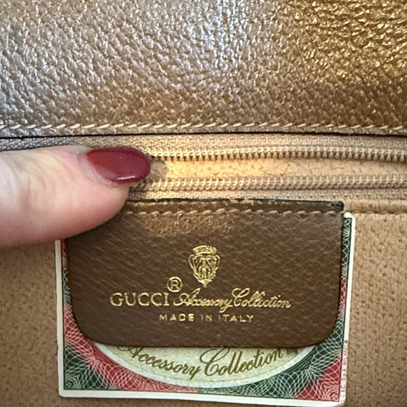 Gucci Tan Leather Shoulder Bag - Picture 2 of 5
